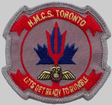 ffh-333 hmcs toronto insignia crest patch badge halifax class helicopter patrol frigate royal canadian navy 07p