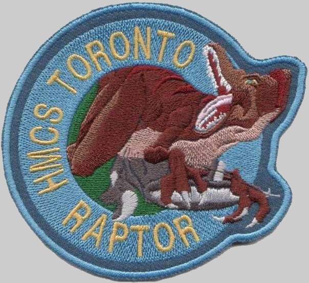 ffh-333 hmcs toronto insignia crest patch badge halifax class helicopter patrol frigate royal canadian navy 08 raptor