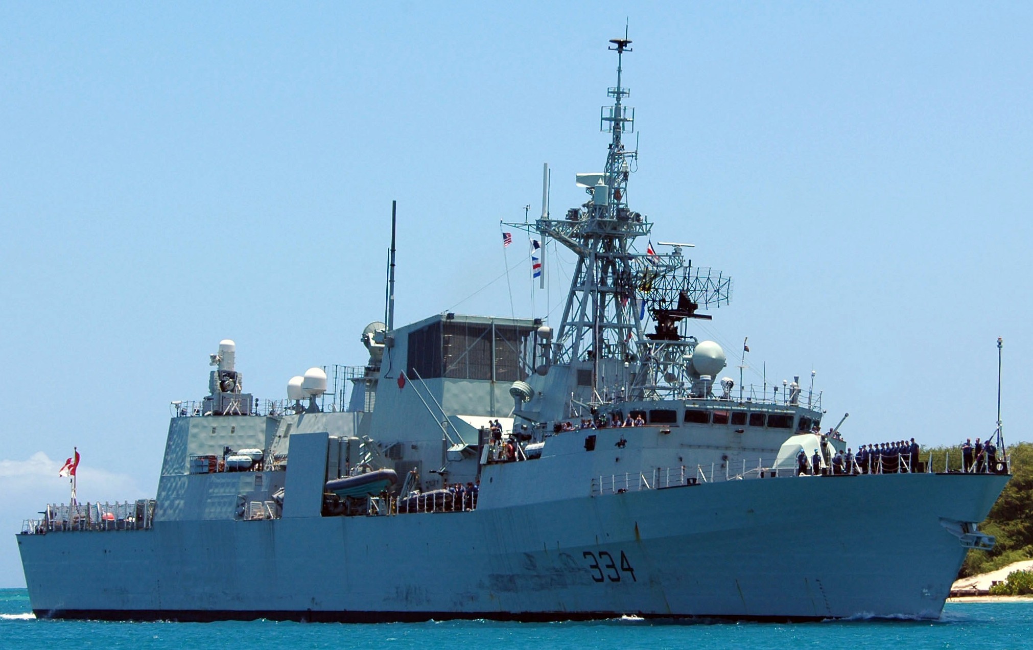 ffh-334 hmcs regina halifax class helicopter patrol frigate ncsm royal canadian navy 26