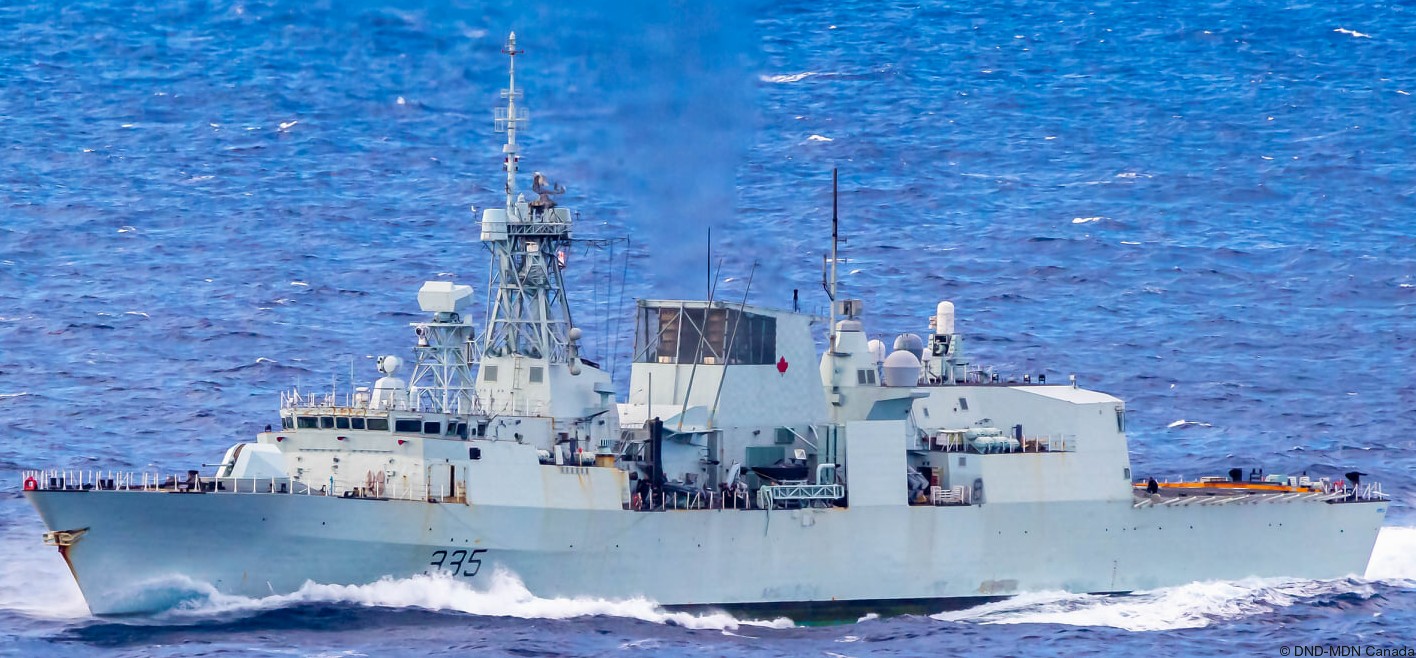 ffh-335 hmcs calgary halifax class helicopter patrol frigate ncsm royal canadian navy 32