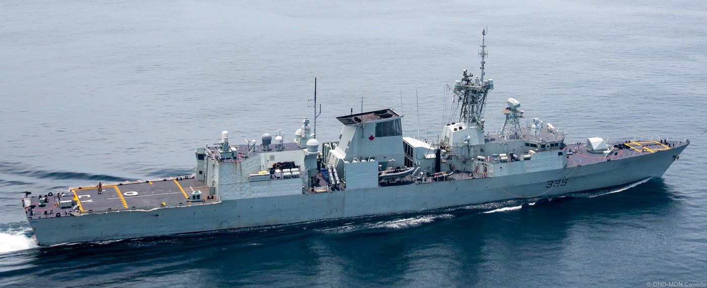 ffh-335 hmcs calgary halifax class helicopter patrol frigate ncsm royal canadian navy 41
