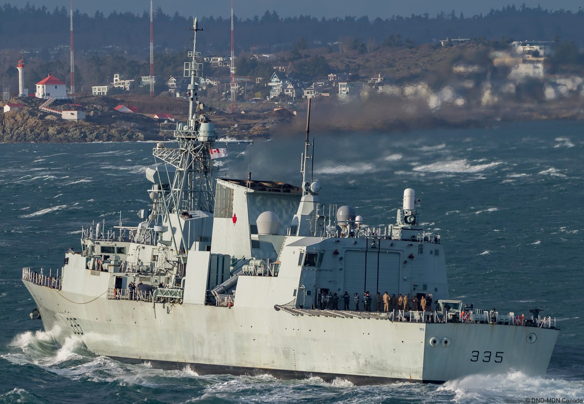 ffh-335 hmcs calgary halifax class helicopter patrol frigate ncsm royal canadian navy 42