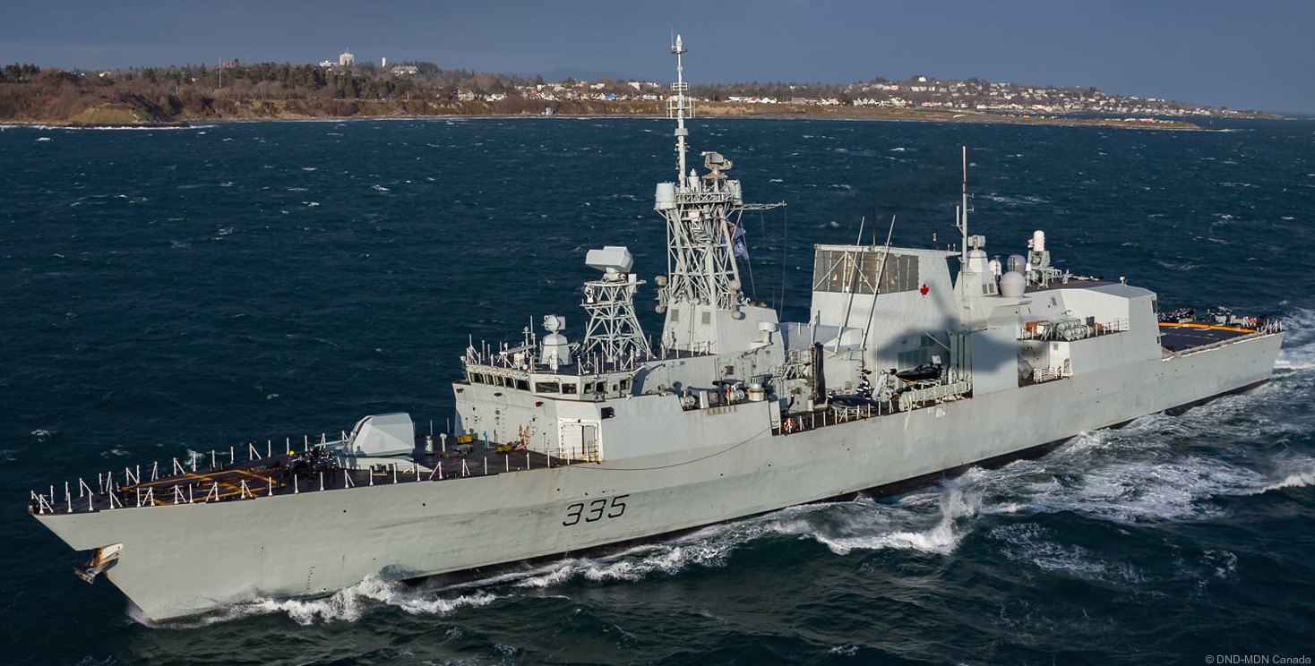 ffh-335 hmcs calgary halifax class helicopter patrol frigate ncsm royal canadian navy 43 mil davie shipbuilding lauzon