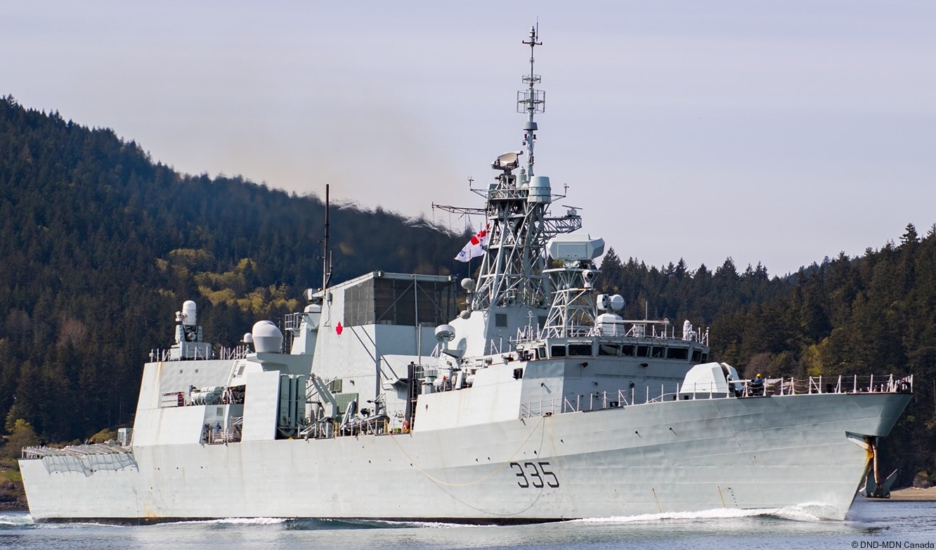 ffh-335 hmcs calgary halifax class helicopter patrol frigate ncsm royal canadian navy 49