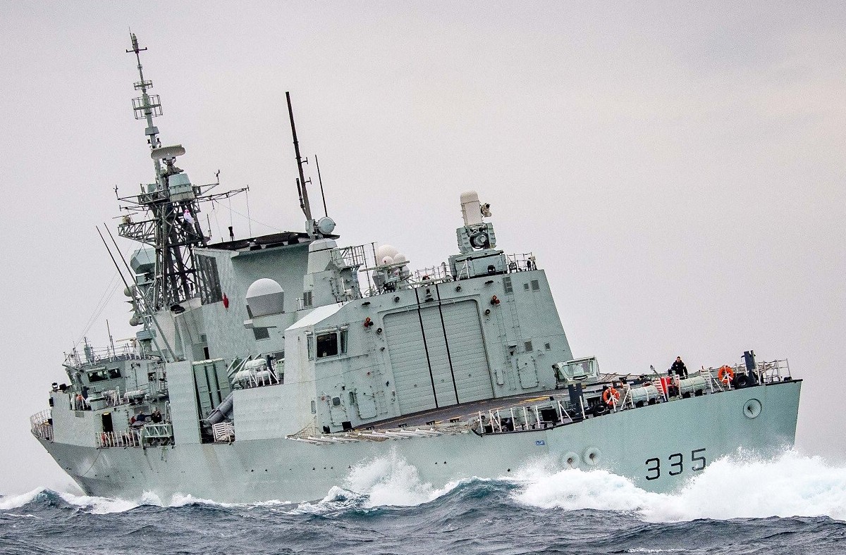 ffh-335 hmcs calgary halifax class helicopter patrol frigate ncsm royal canadian navy 57