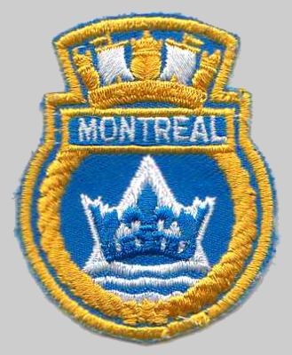 ffh-336 hmcs montreal insignia crest patch badge halifax class helicopter patrol frigate ncsm royal canadian navy 04p