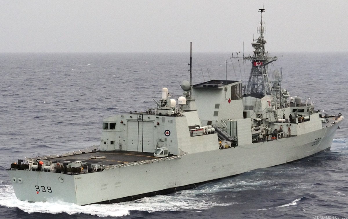 ffh-339 hmcs charlottetown halifax class helicopter patrol frigate ncsm royal canadian navy 36