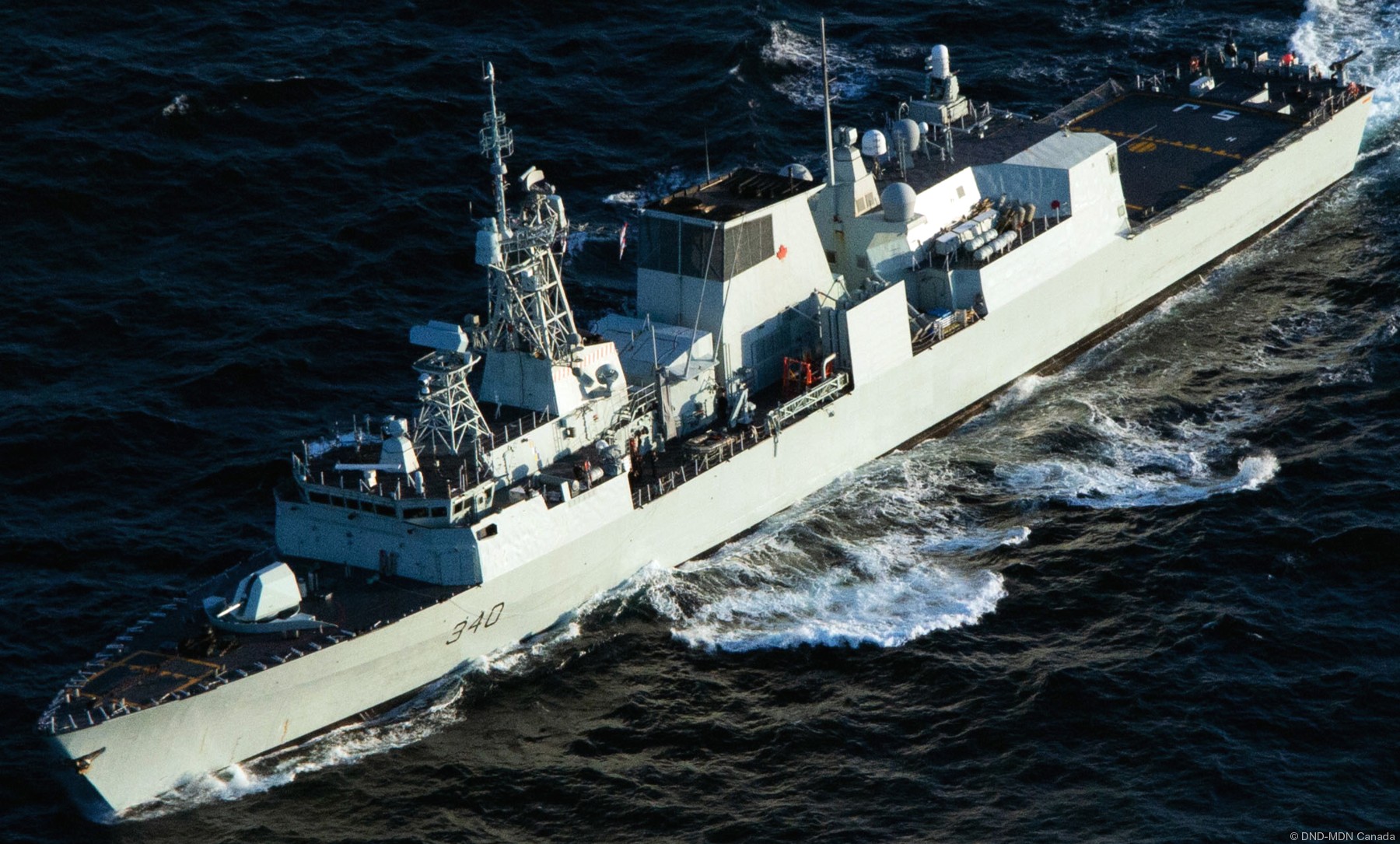 ffh-340 hmcs st. john's halifax class helicopter patrol frigate ncsm royal canadian navy 16 nato snmg