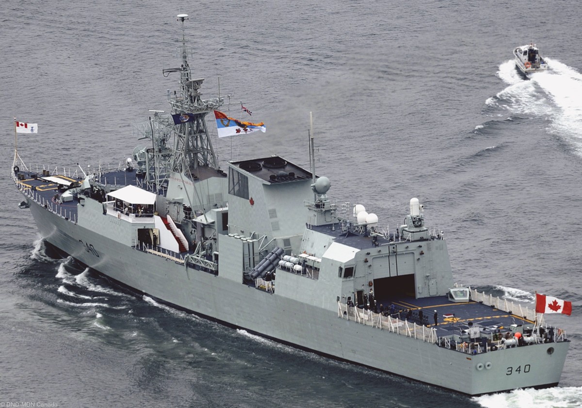 ffh-340 hmcs st. john's halifax class helicopter patrol frigate ncsm royal canadian navy 30