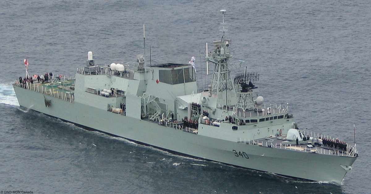 ffh-340 hmcs st. john's halifax class helicopter patrol frigate ncsm royal canadian navy 38