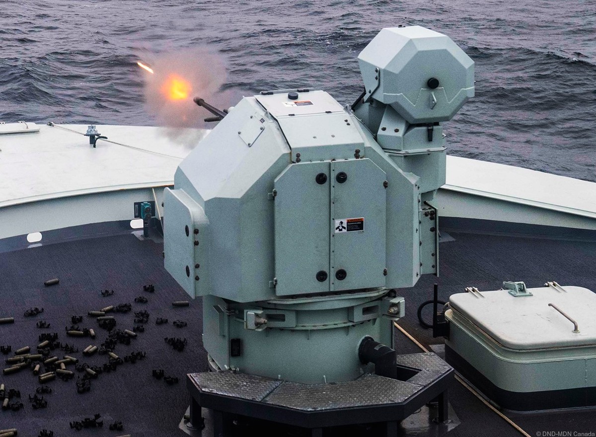 harry dewolf class arctic and offshore patrol vessel royal canadian navy rcn hmcs ncsm irving halifax 24 bae mk.38 mod.2 25mm machine gun system mgs