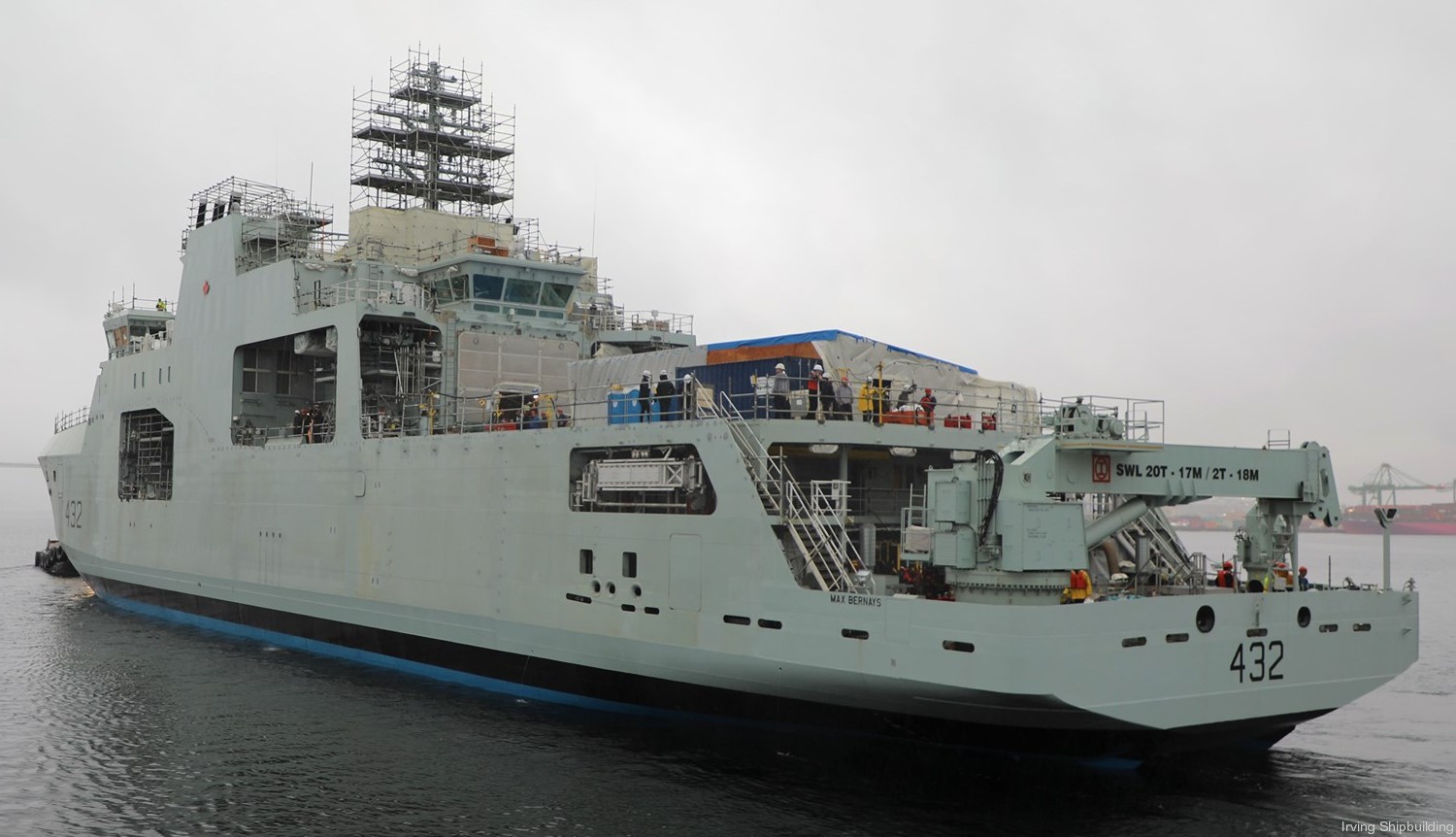 aopv-432 hmcs max bernays harry dewolf class arctic offshore patrol vessel ncsm royal canadian navy 05