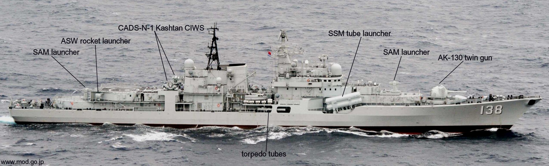 hangzhou class guided missile destroyer ddg project 956-em sovremenny china people's liberation army navy plan 02 sam ssm gun ciws