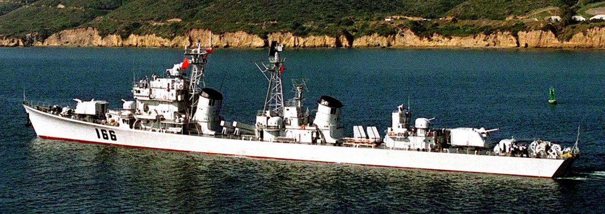 type 051 luda class guided missile destroyer china navy plans ddg-166 Zhuhai 03