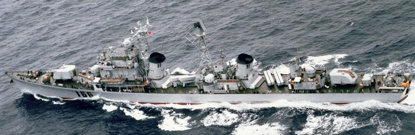 type 051 luda class guided missile destroyer china navy plans ddg-166 Zhuhai 04