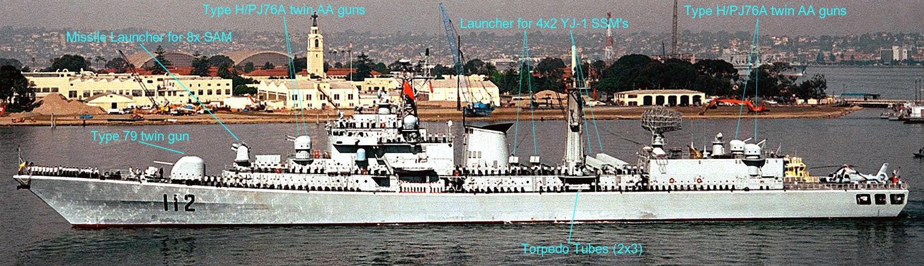 type 052 luhu class guided missile destroyer china plan peoples liberation army navy 03a armament details