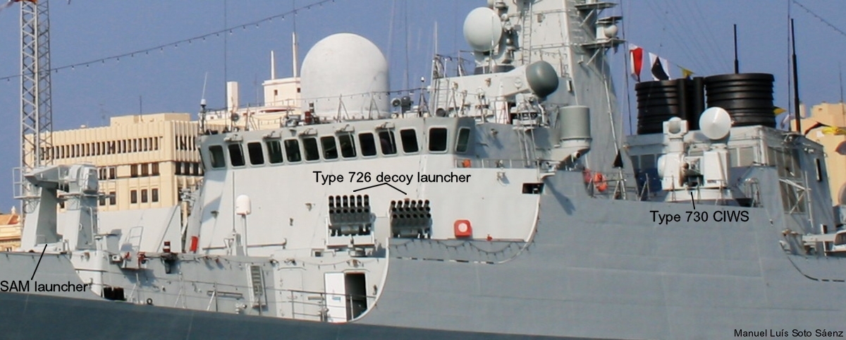 type 052b luyang-i class guided missile destroyer ddg armament sa-n-12 grizzly sam type-730 ciws 100mm gun china people's liberation army navy 03