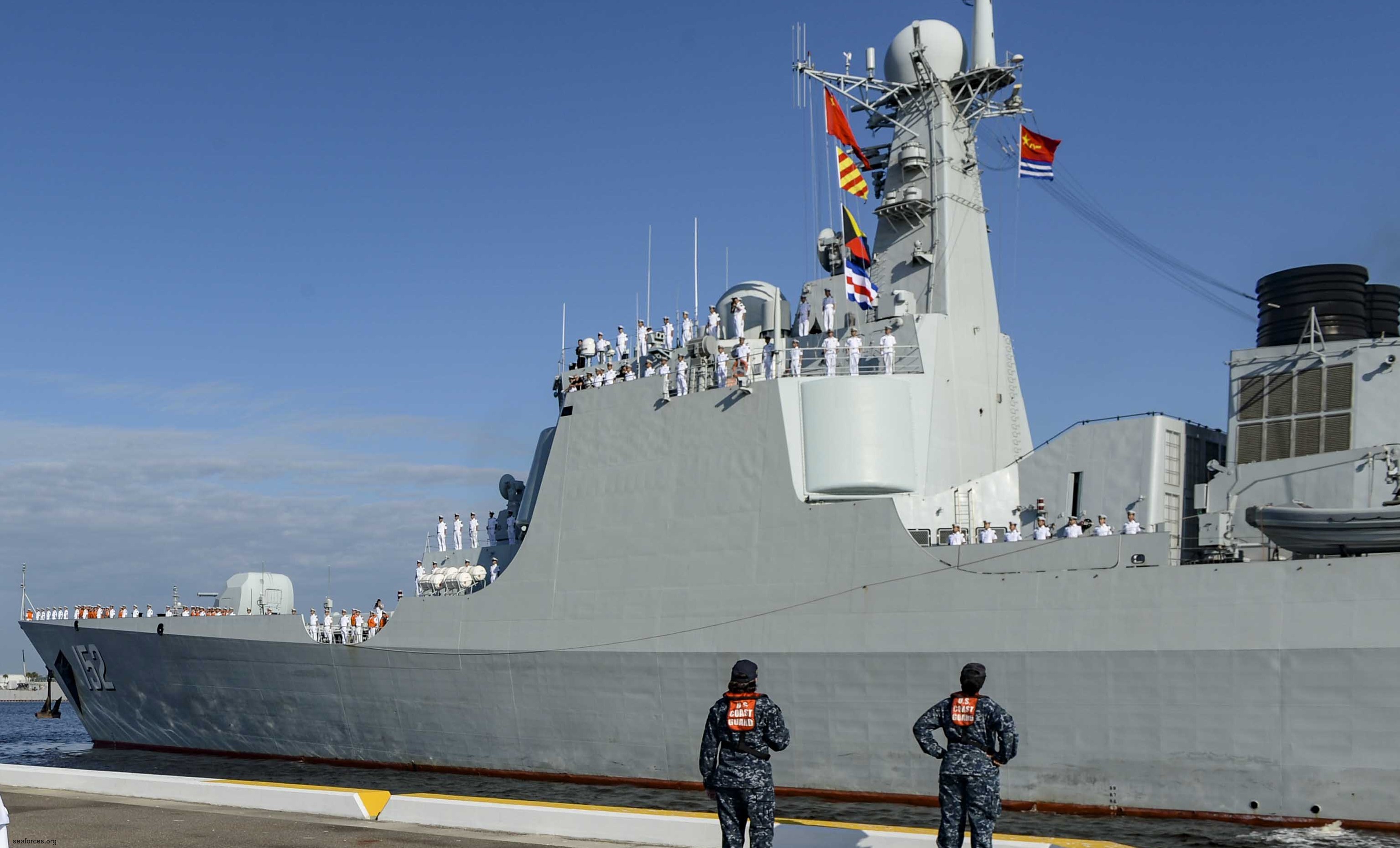 ddg-152 plans jinan type 052c class guided missile destroyer china people's liberation army navy 08