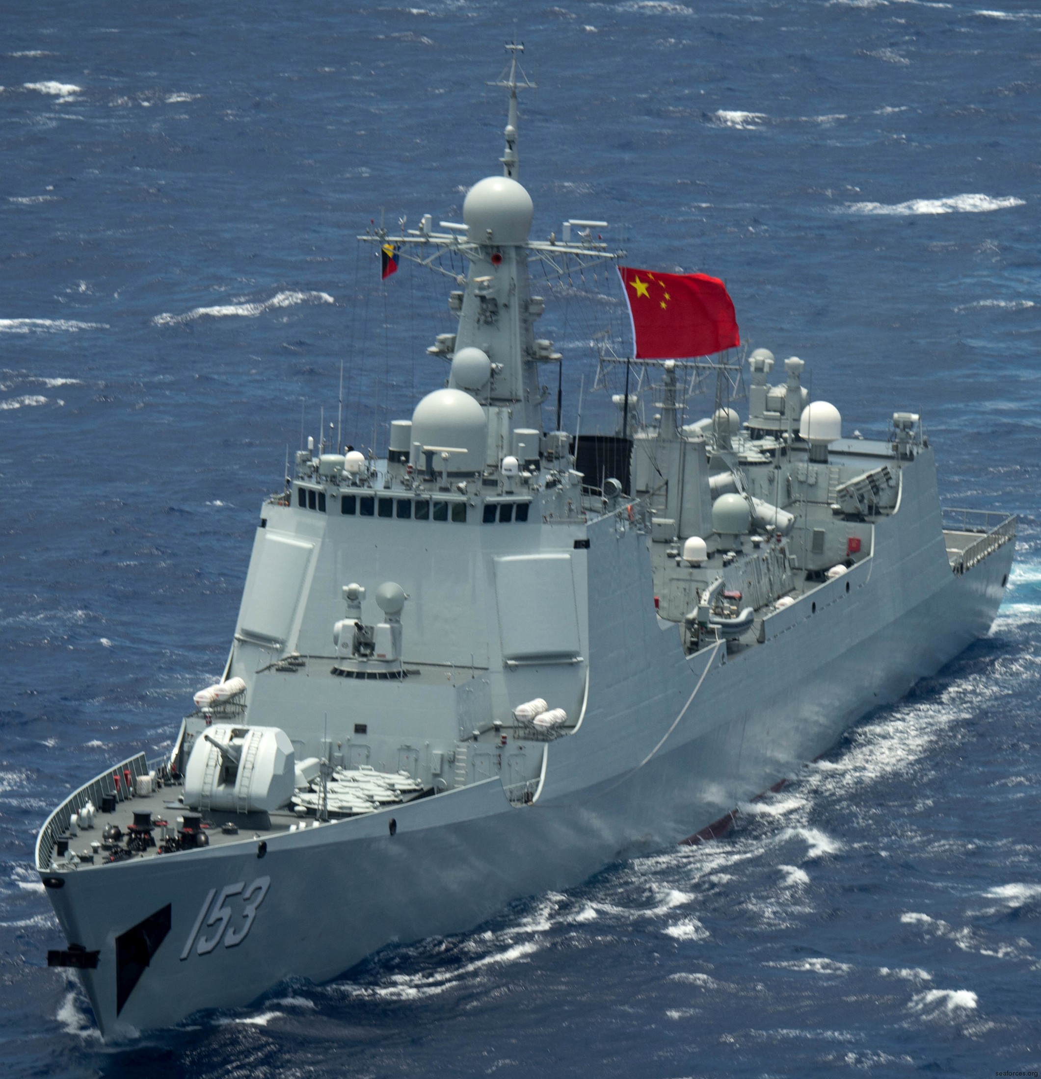 ddg-153 plans xian type 052c class guided missile destroyer china people's liberation army navy 04