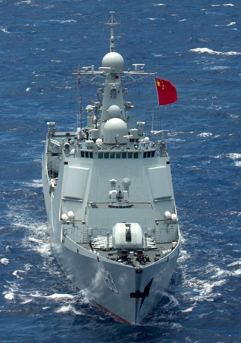 ddg-153 plans xian type 052c class guided missile destroyer china people's liberation army navy 10