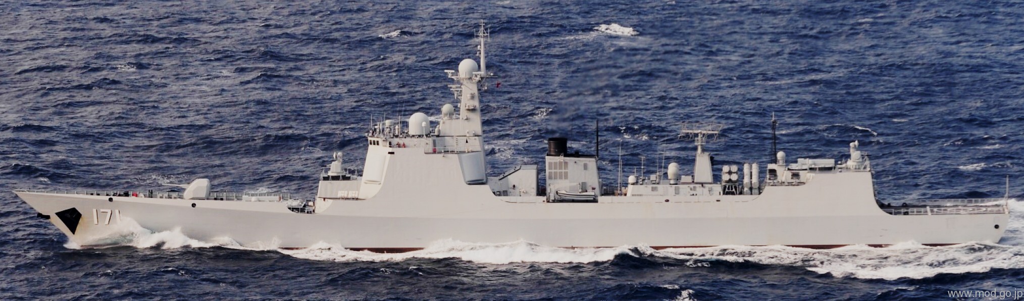 ddg-171 plans haikou type 052c class guided missile destroyer china people's liberation army navy 02