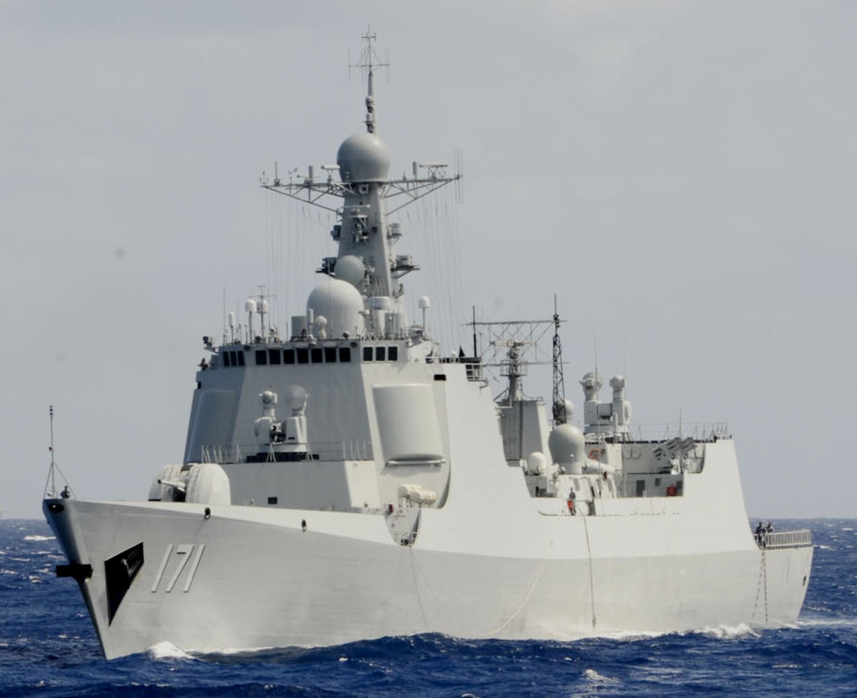ddg-171 plans haikou type 052c class guided missile destroyer china people's liberation army navy 05