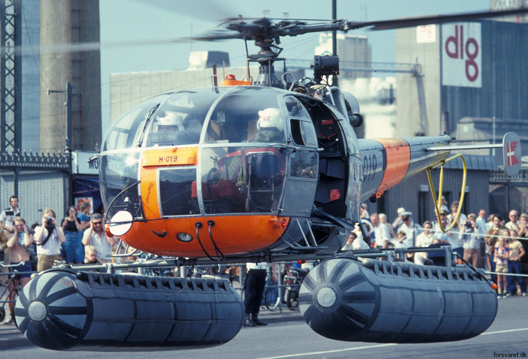 sa 316b alouette iii helicopter royal danish navy søværnet kongelige danske marine sud aviation m-019 04