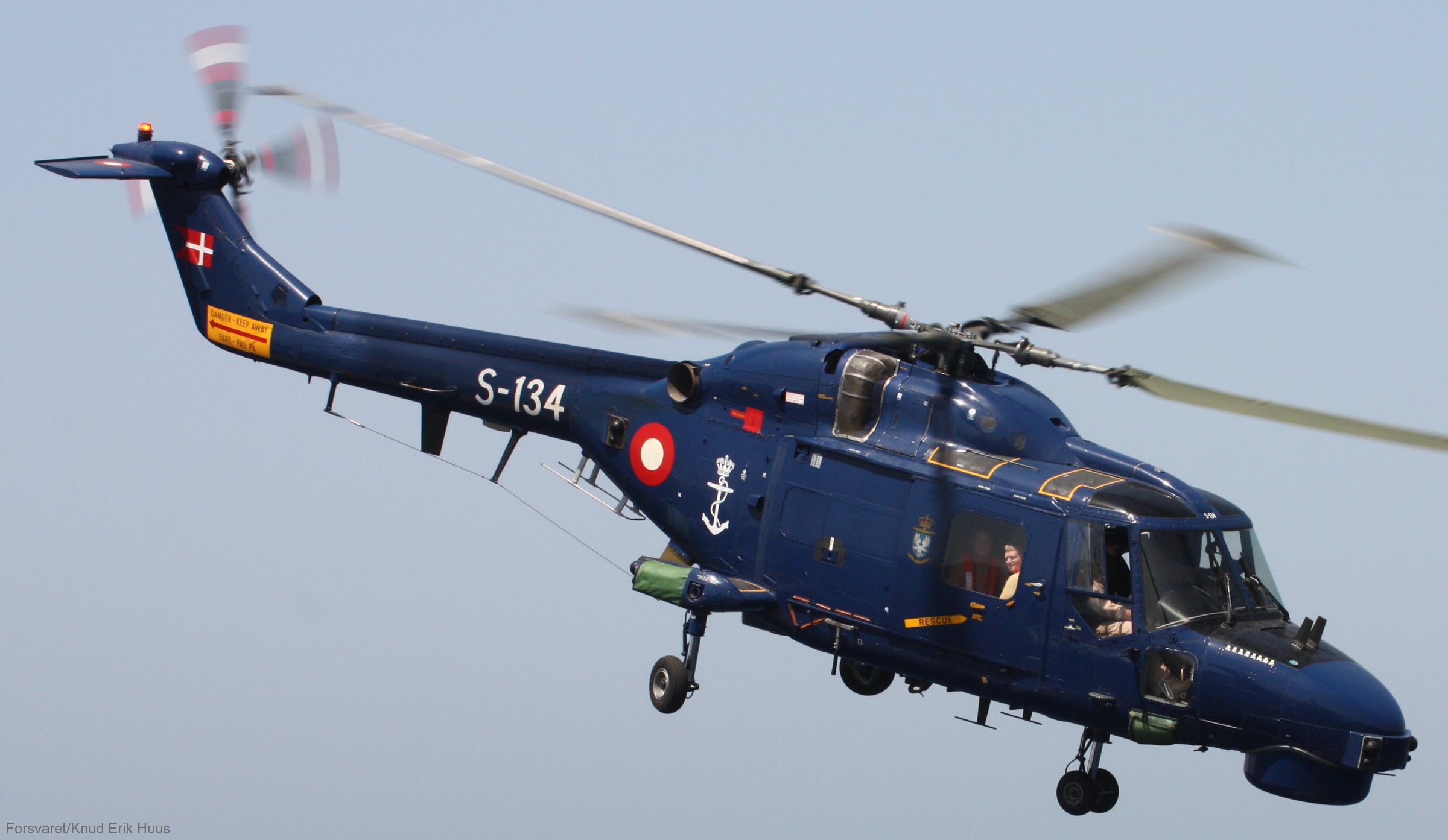 lynx mk.80 mk.90b helicopter westland royal danish navy air force kongelige danske marine flyvevabnet s-134 16