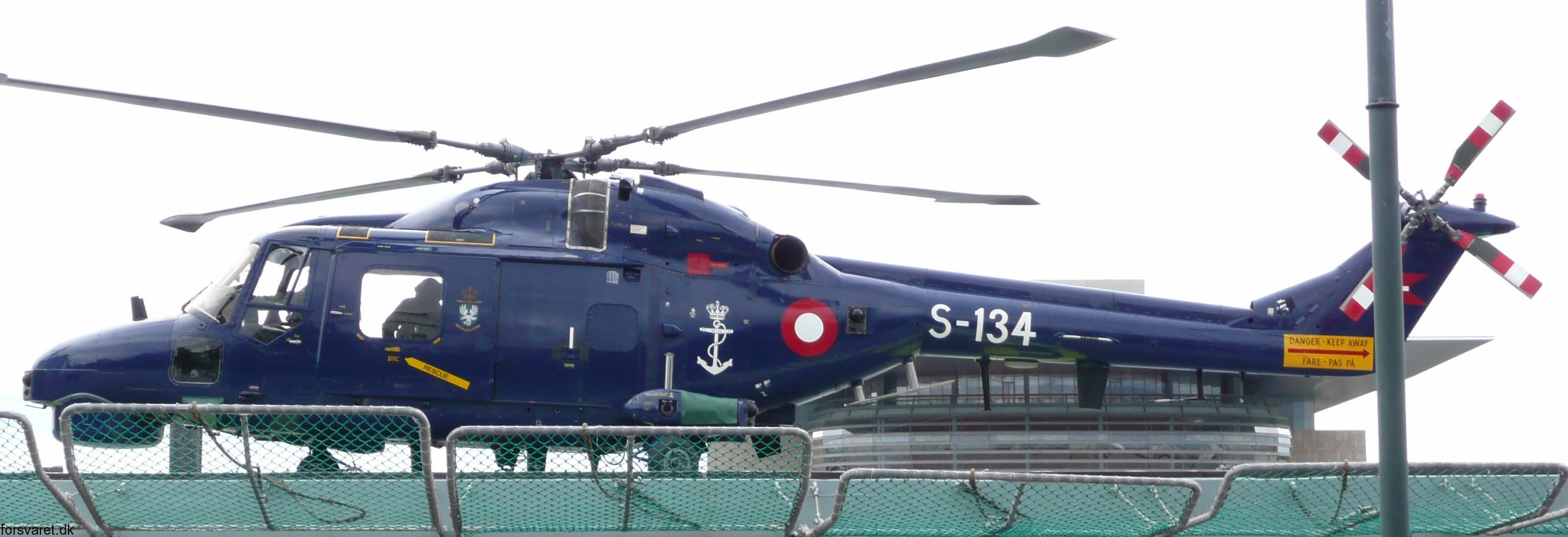 lynx mk.80 mk.90b helicopter westland royal danish navy air force kongelige danske marine flyvevabnet s-134 19