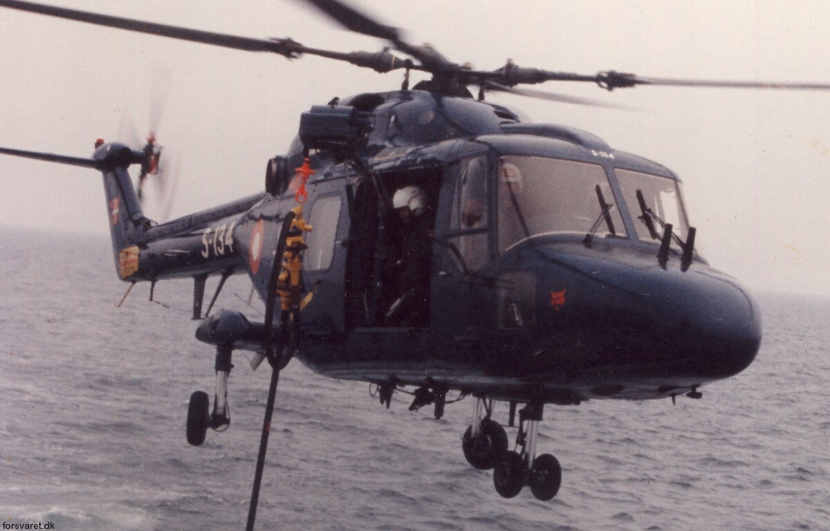 lynx mk.80 mk.90b helicopter westland royal danish navy air force kongelige danske marine flyvevabnet s-134 20