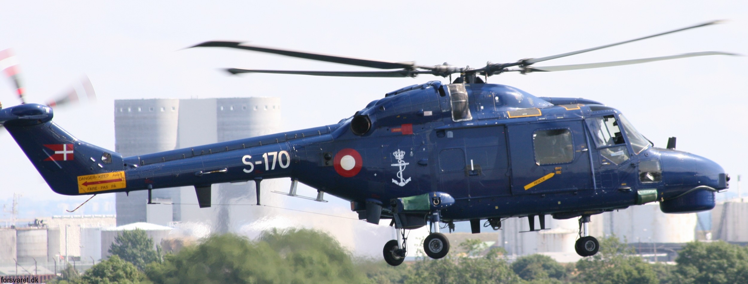 lynx mk.80 mk.90b helicopter westland royal danish navy air force kongelige danske marine flyvevabnet s-170 10