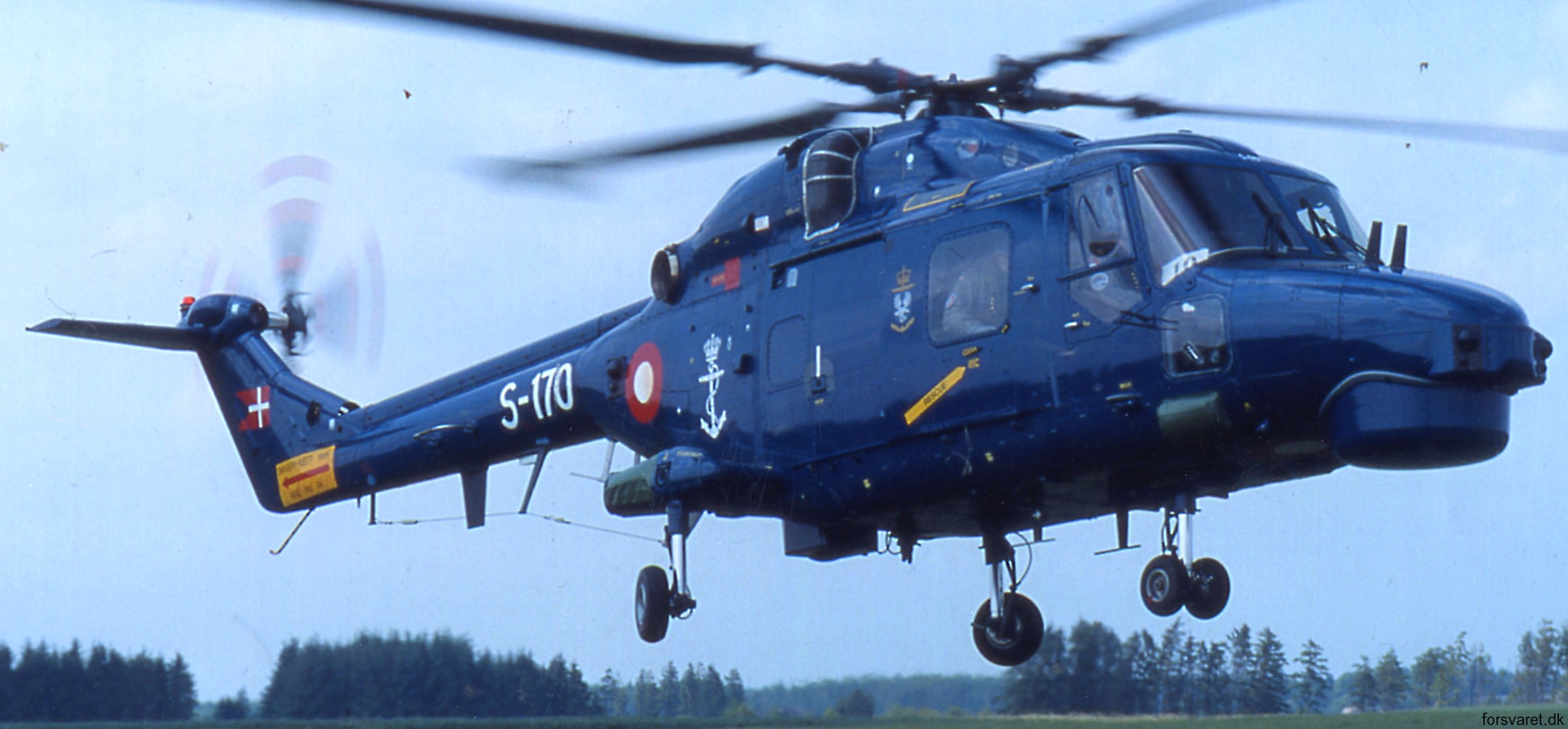 lynx mk.80 mk.90b helicopter westland royal danish navy air force kongelige danske marine flyvevabnet s-170 11