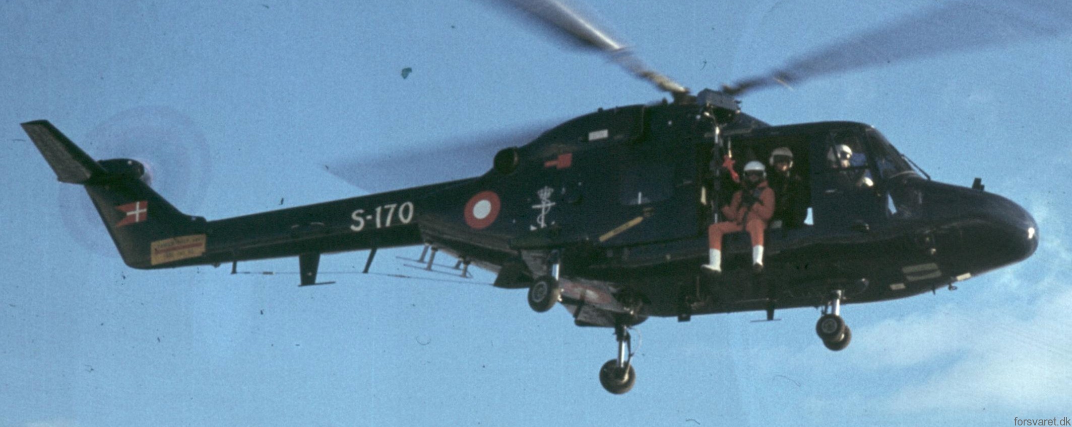 lynx mk.80 mk.90b helicopter westland royal danish navy air force kongelige danske marine flyvevabnet s-170 12