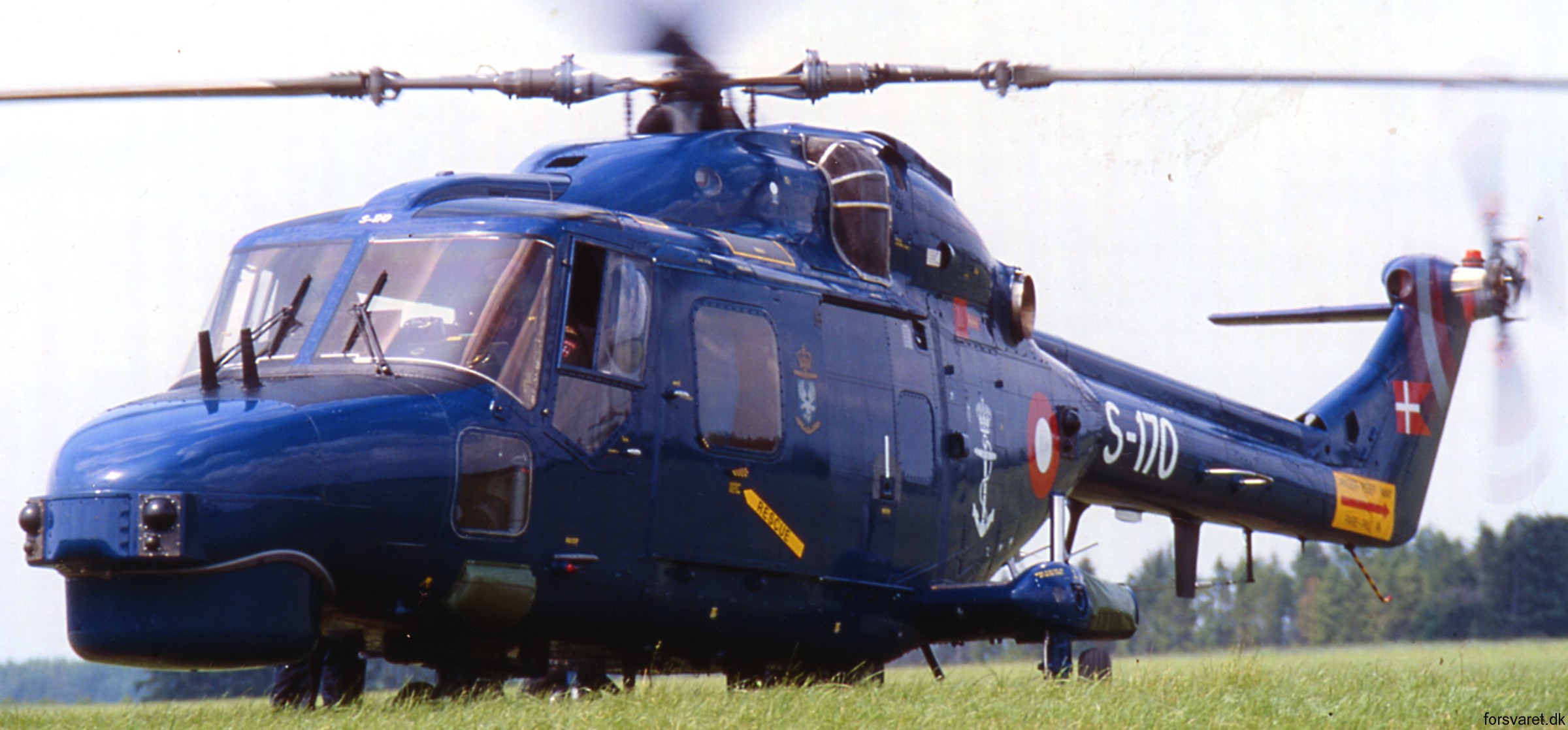 lynx mk.80 mk.90b helicopter westland royal danish navy air force kongelige danske marine flyvevabnet s-170 16