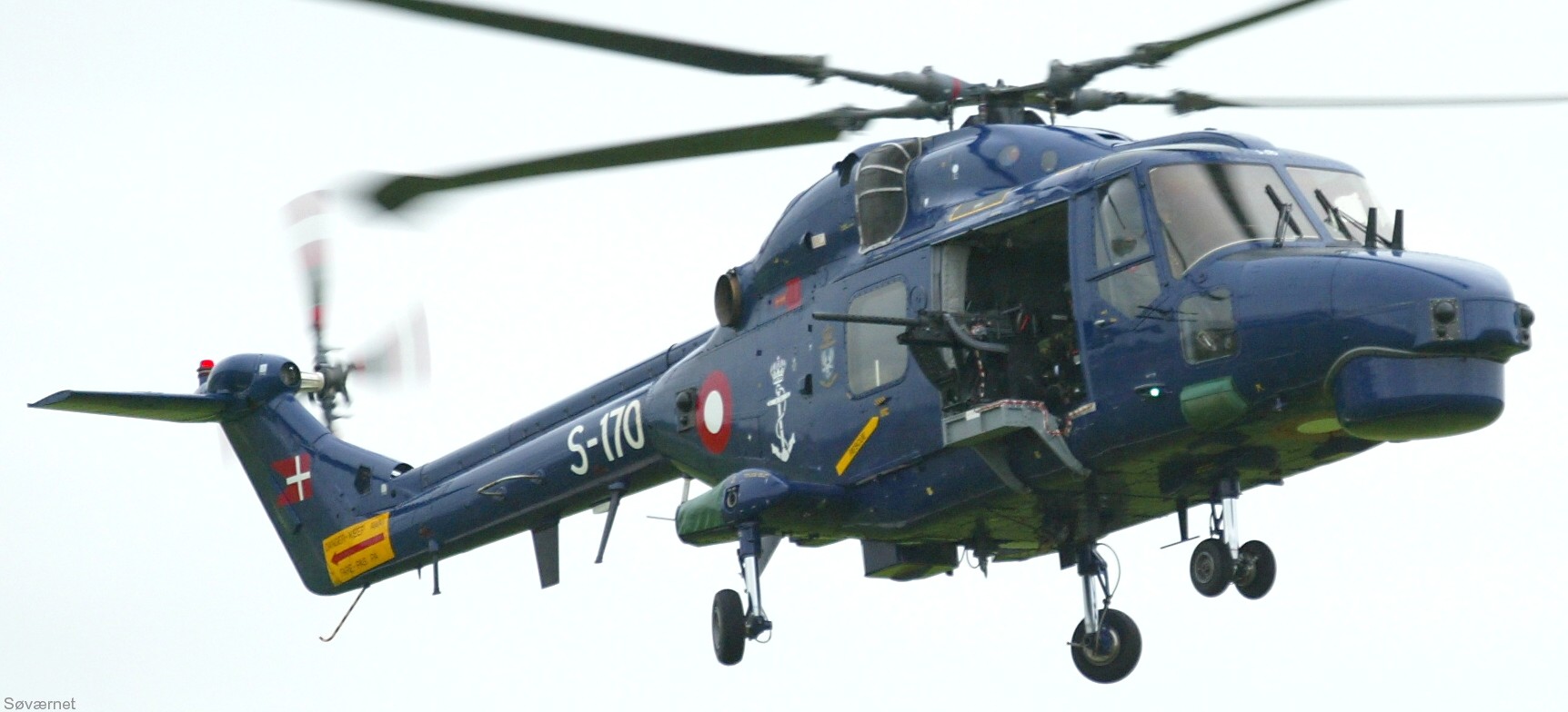 lynx mk.80 mk.90b helicopter westland royal danish navy air force kongelige danske marine flyvevabnet s-170 19
