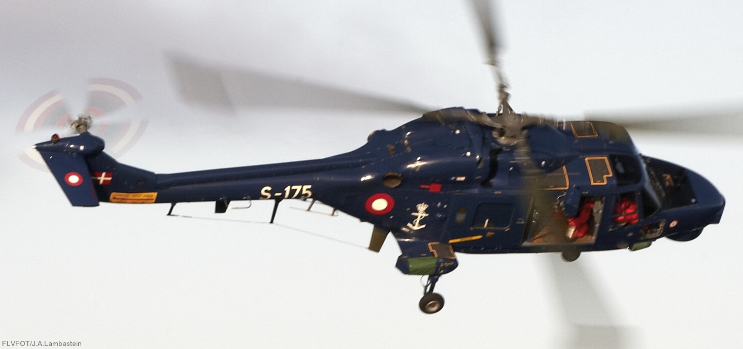 lynx mk.80 mk.90b helicopter westland royal danish navy air force kongelige danske marine flyvevabnet s-175 18