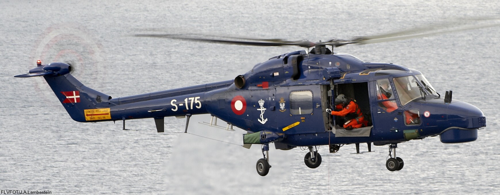 lynx mk.80 mk.90b helicopter westland royal danish navy air force kongelige danske marine flyvevabnet s-175 19