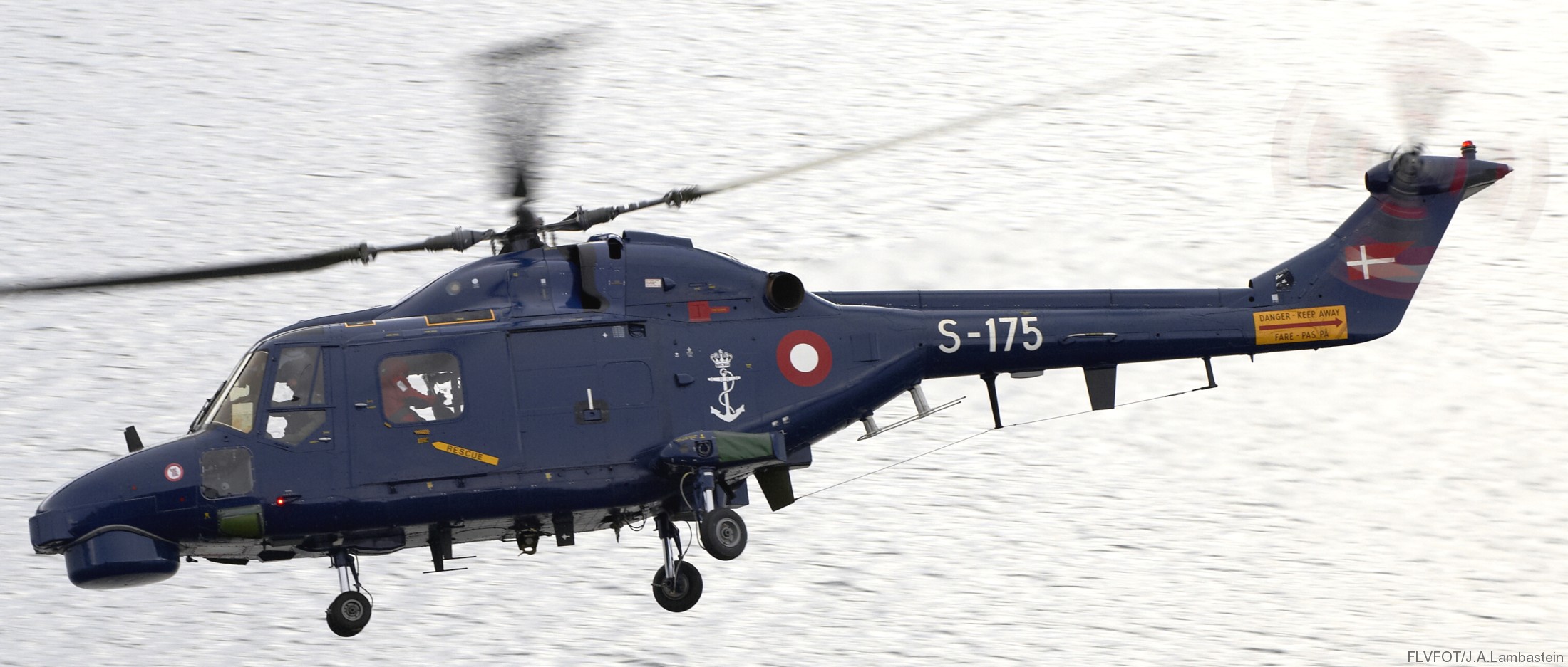 lynx mk.80 mk.90b helicopter westland royal danish navy air force kongelige danske marine flyvevabnet s-175 21