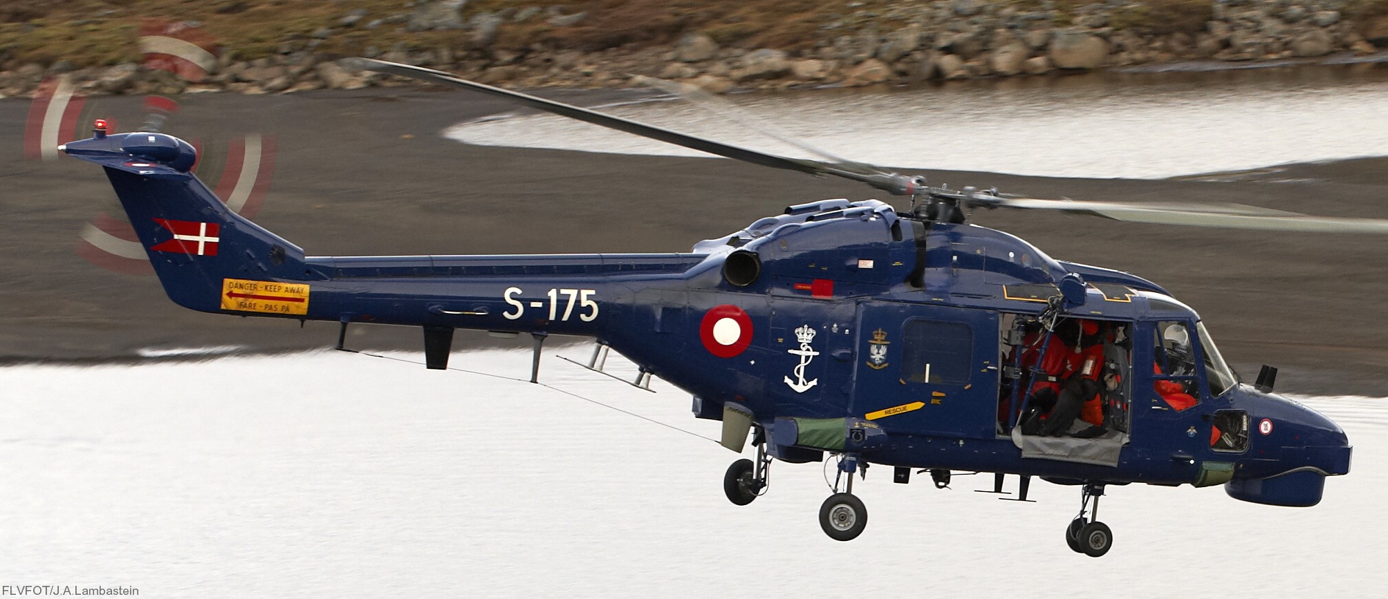 lynx mk.80 mk.90b helicopter westland royal danish navy air force kongelige danske marine flyvevabnet s-175 24