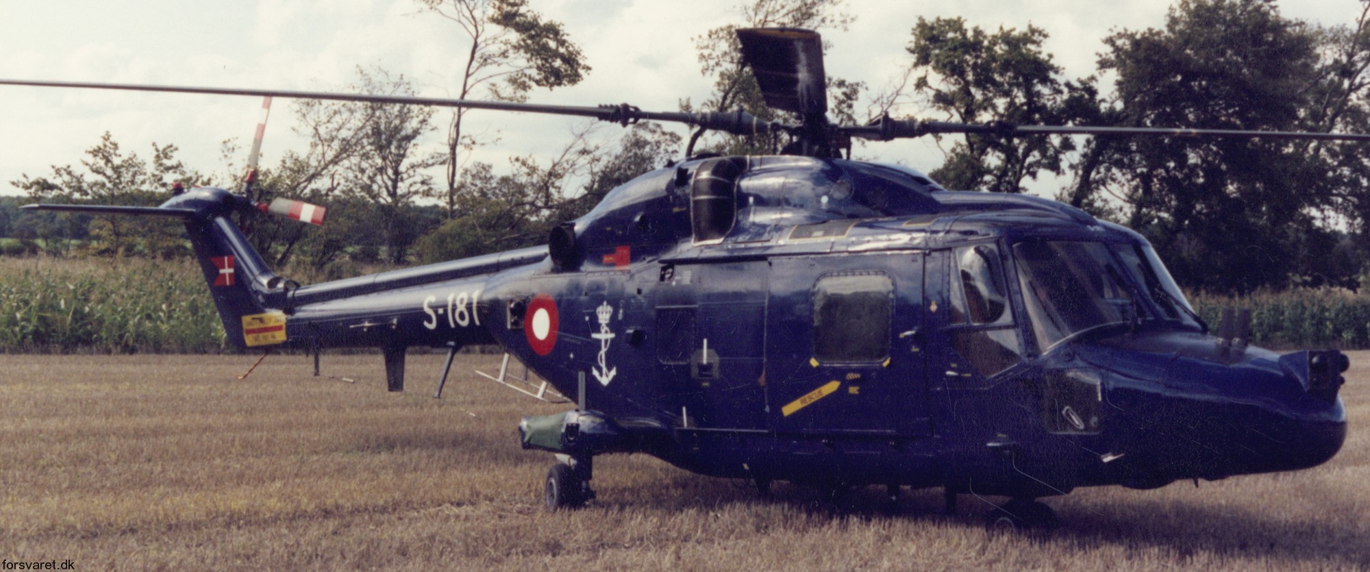 lynx mk.80 mk.90b helicopter westland royal danish navy air force kongelige danske marine flyvevabnet s-181 07
