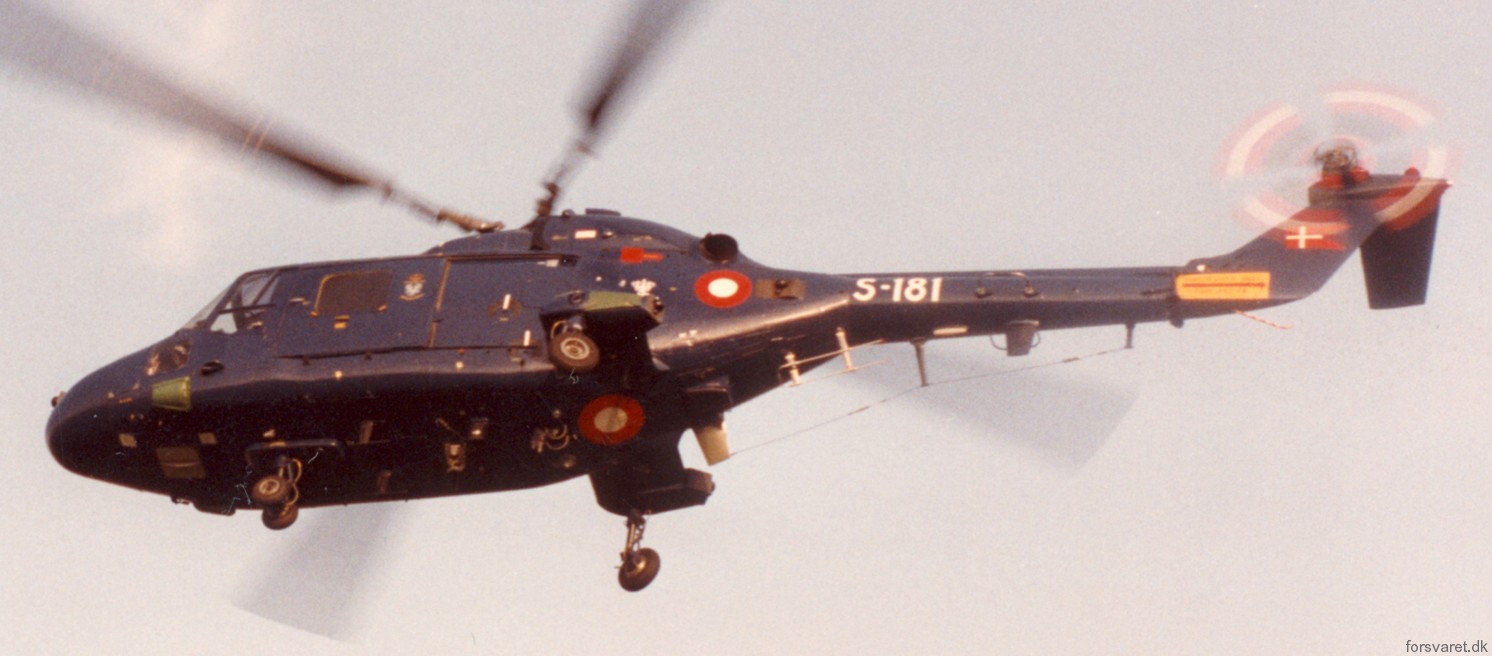 lynx mk.80 mk.90b helicopter westland royal danish navy air force kongelige danske marine flyvevabnet s-181 11