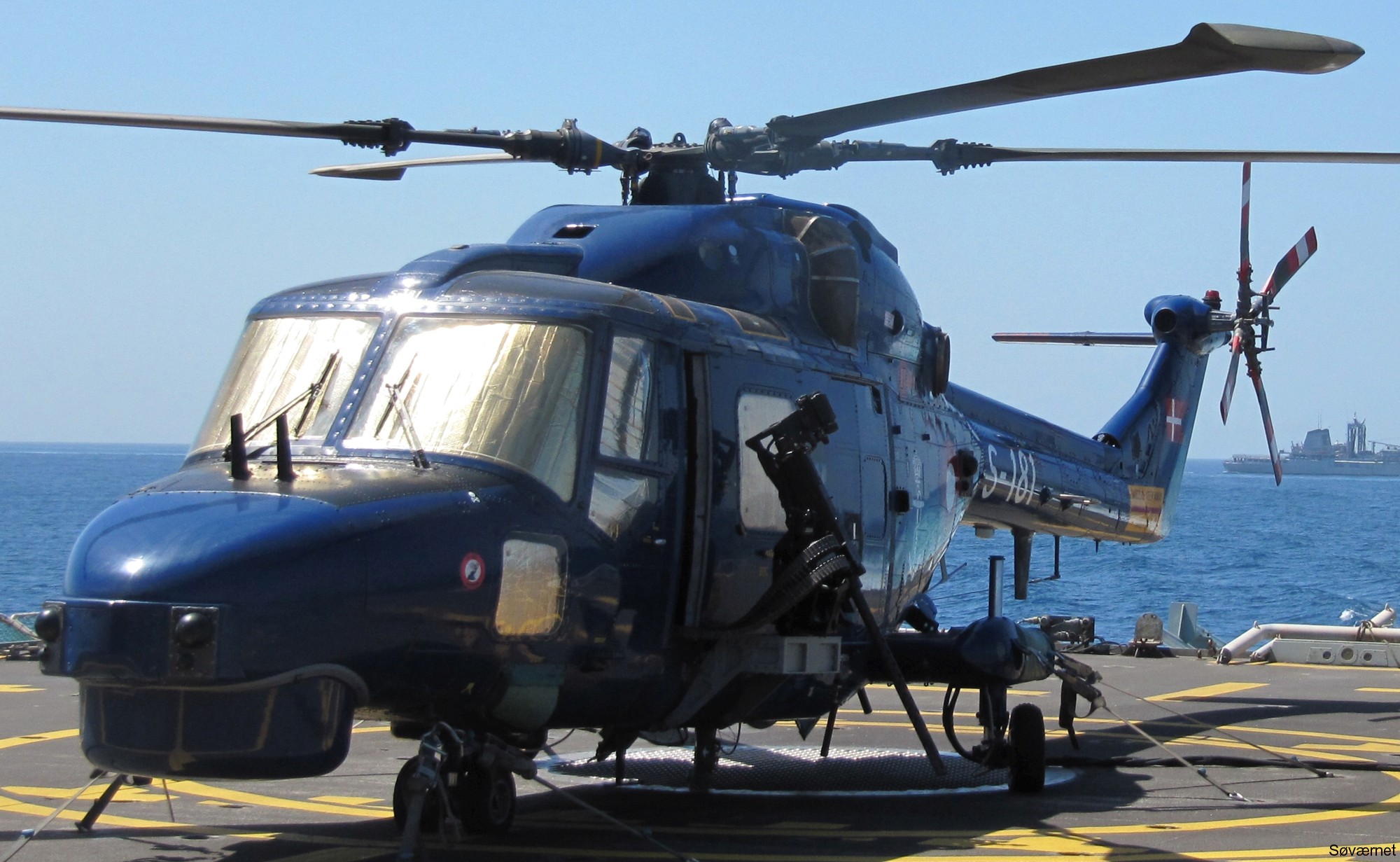 lynx mk.80 mk.90b helicopter westland royal danish navy air force kongelige danske marine flyvevabnet s-181 15