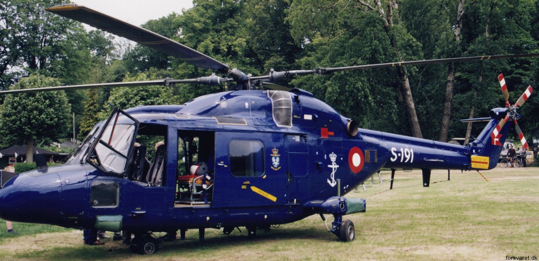 lynx mk.80 mk.90b helicopter westland royal danish navy air force kongelige danske marine flyvevabnet s-191 02