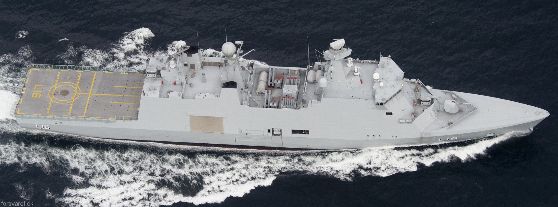 l-16 hdms absalon command support ship frigate royal danish navy 60