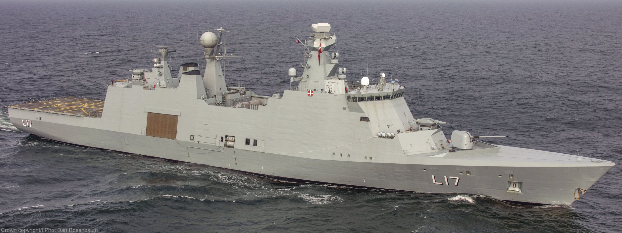 f-342 hdms esbern snare l-17 frigate command support ship royal danish navy 80