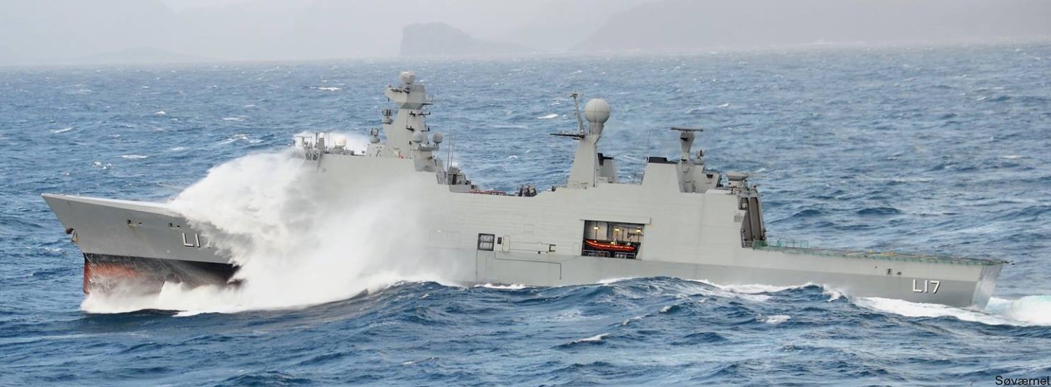 f-342 hdms esbern snare l-17 frigate command support ship royal danish navy 102