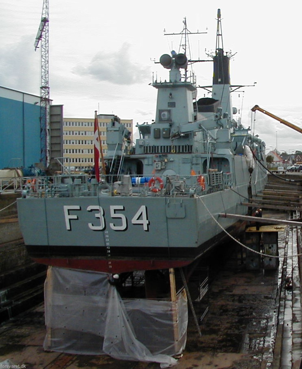 f-354 hdms niels juel class corvette royal danish navy kongelige danske marine kdm 65