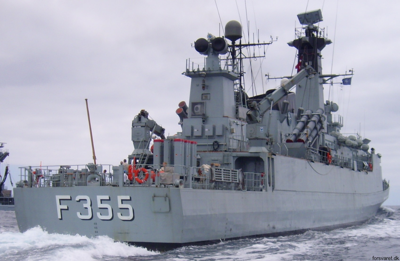 f-355 hdms olfert fischer niels juel class corvette royal danish navy rdn kongelige danske marine kdm 52