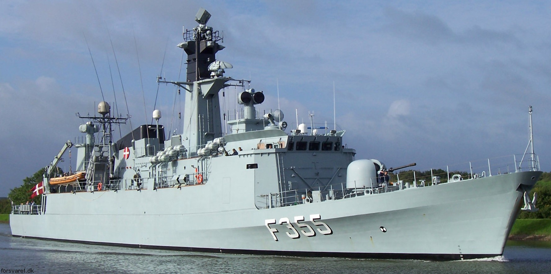 f-355 hdms olfert fischer niels juel class corvette royal danish navy rdn kongelige danske marine kdm 66