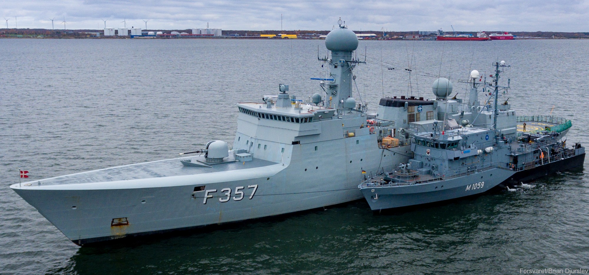 f-357 hdms thetis ocean patrol frigate royal danish navy kongelige danske marine inspektionsskibet 03